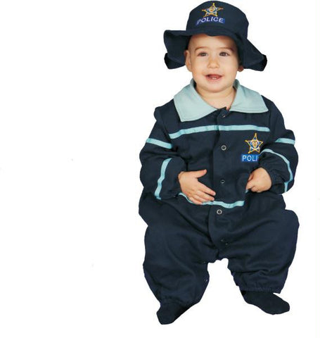 BABY POLICE OFFICER BUNTING